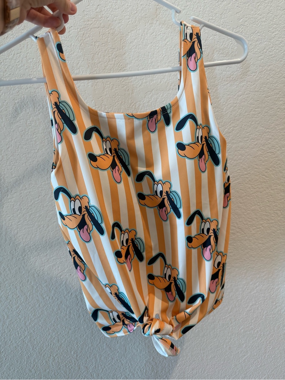 Pluto Striped Women’s Tie Tank